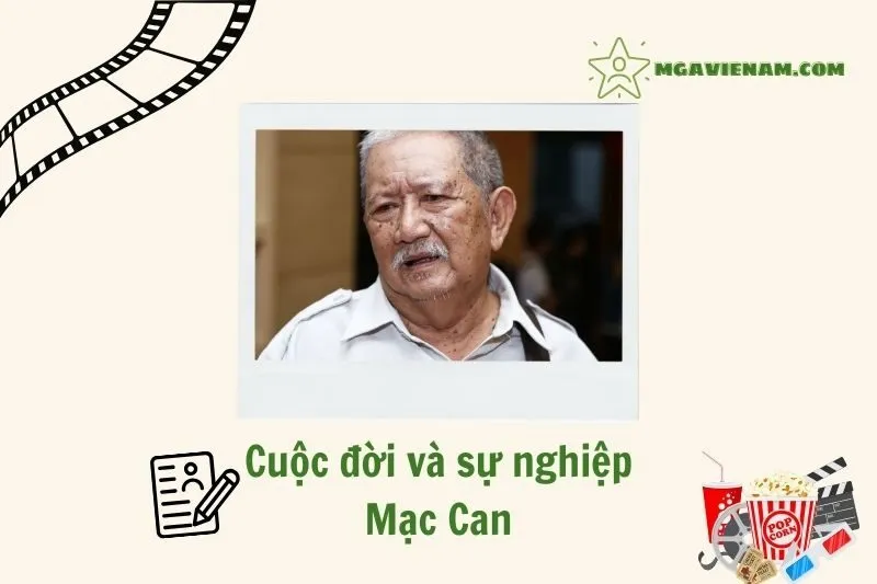 Tổng quan hành trình sự nghiệp diễn viên Mạc Can